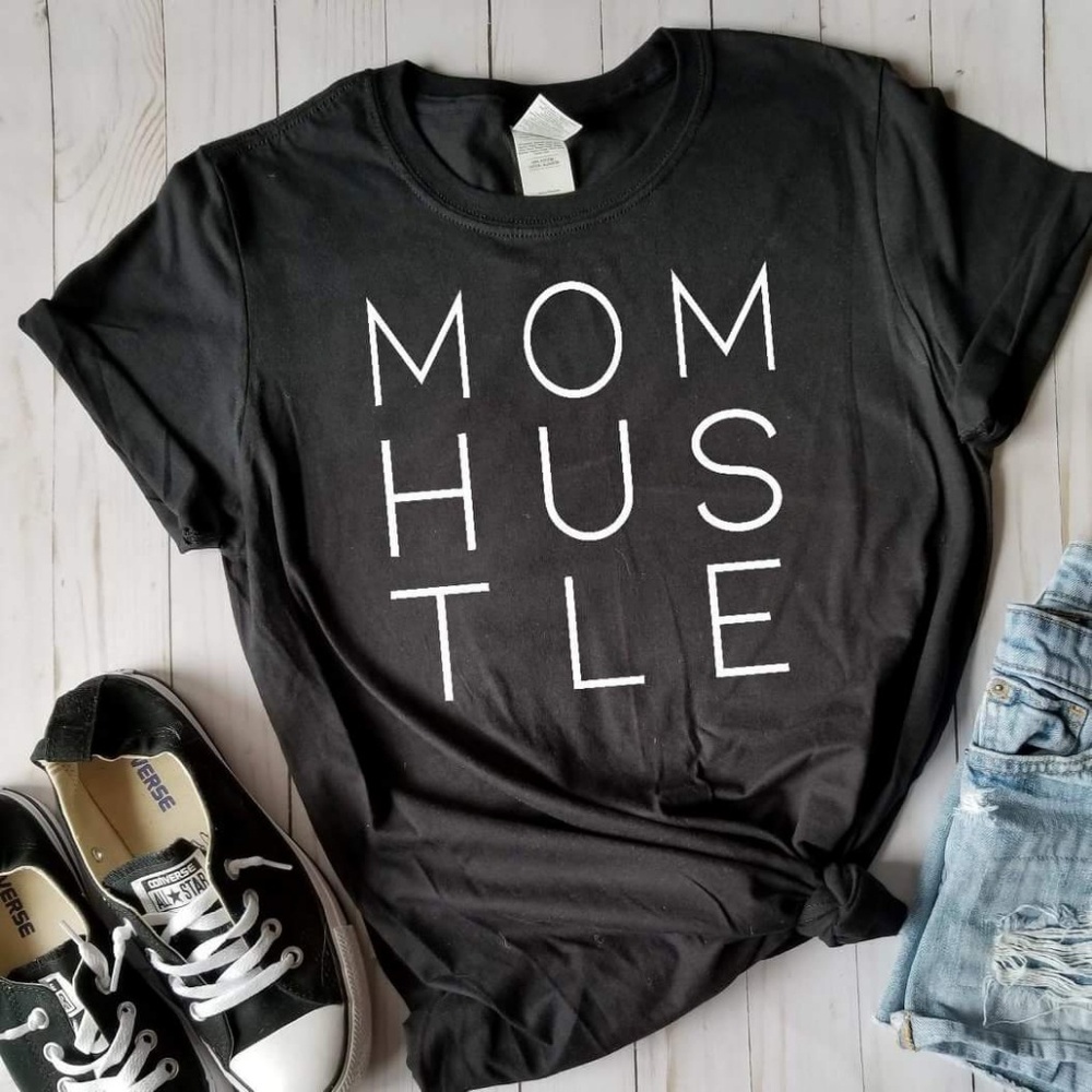 Mom Hustle Tee